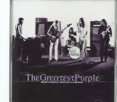 DEEP PURPLE / ANYA ４曲入りサンプラーCD　プロモ Record Safari | Two for Tuesday DEEP CUTS! 1974 Japanese